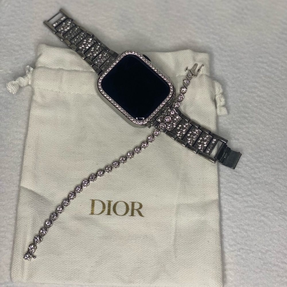 DIOR Pouch/Bag - ONE (1) - store jewelry, gift, or use as stocking stuffer - Picture 8 of 9